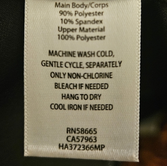 Halogen Asymmetrical Sheer Neck Sleeveless Top Petite M - Picture 5 of 5